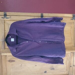 Baird McNutt x Murano — Long Sleeve Button Down Shirt Made in Sri Lanka,